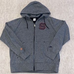 Nike Syracuse University Full Zip Hoodie Sweatshirt Large